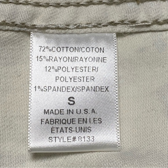 Free People Jacket Women’s Size Small Petite Animal Print Jean Jacket - Picture 13 of 16